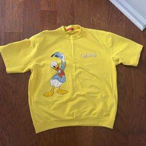 Iceberg Yellow Donald Duck sweatshirt. Vintage. Authentic.
